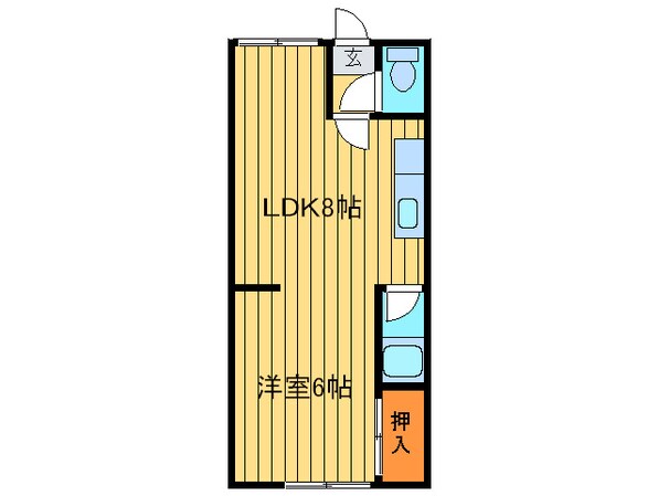 トークフラットの物件間取画像